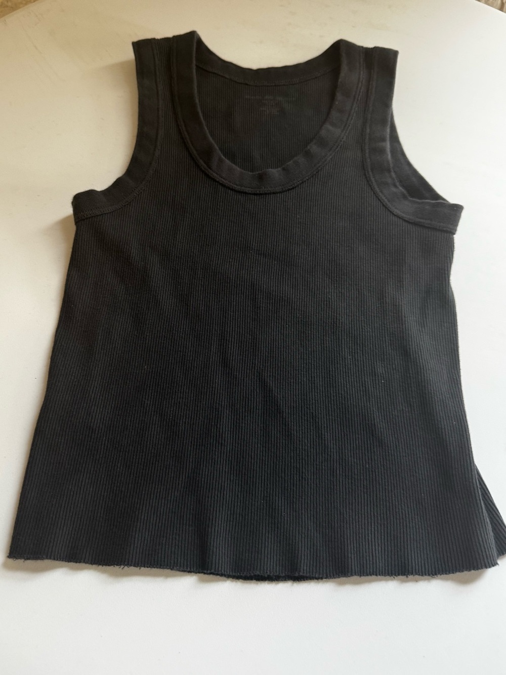 Brandy Melville black tank top ribbed